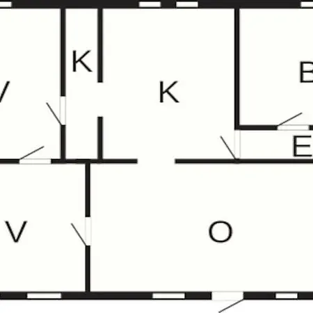 4 Person In Bredebro Holiday home